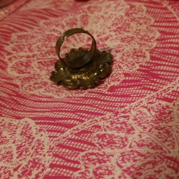Brass Antique Ring - Picture 2 of 3